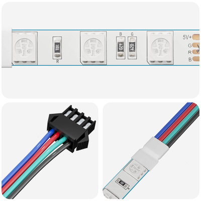 Taśma LED 2 pcs Czarny i Biały 1745 mm Miedź i plastik
