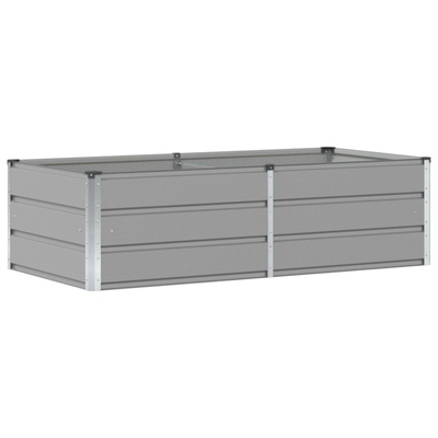 Donica Jasnoszary 160 x 80 x 45 cm Stal