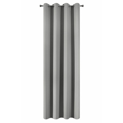 Zasłona Nerisa srebrna 140x250