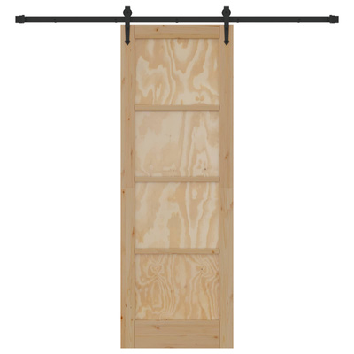 Drzwi przesuwne ORKDAL 73,5 x 211 cm Lite drewno sosnowe