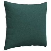 Poduszki na sofę 2 pcs Ciemna zieleń 45 x 45 cm tkanina