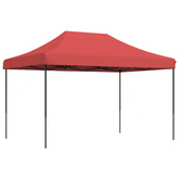 Namiot Imprezowy bordowy 279 x 410 x 315 cm Materiał Oxford