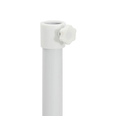 Stojak na parasol Biały Stal for 25-32 mm Pole
