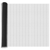 Ogrodzenie heksagonalne 1,2 x 50 m PVC Szary