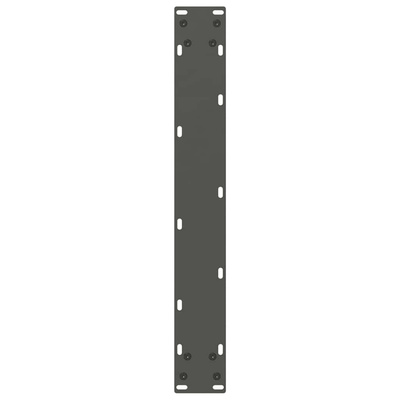 Nogi do stołu jadalnego w kształcie litery U 2 szt. Antracyt 60x(72-73) cm Stal