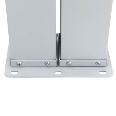 Zwijana markiza boczna, kremowa, 140 x 1000 cm