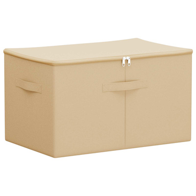 Skrzynia do przechowywania 24 pcs kremowy 60 x 43 x 35 cm