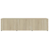 vidaXL Szafka pod TV, dąb sonoma 120x34x30 cm, materiał drewnopochodny