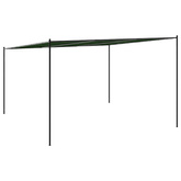 Altana 4 x 3,98 x 2,67 m zielony Poliester i Stal