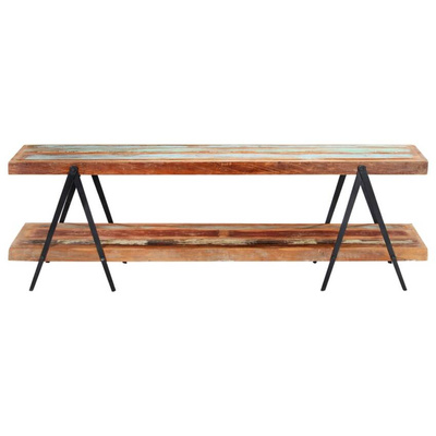 vidaXL Szafka pod TV, 160 x 40 x 50 cm, lite drewno z odzysku