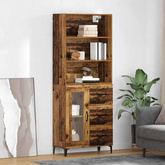 Highboard Stare drewno 69,5 x 34 x 180 cm Drewno inżynieryjne