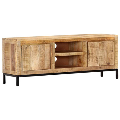 vidaXL Szafka pod TV, 118x30x45 cm, lite drewno mango