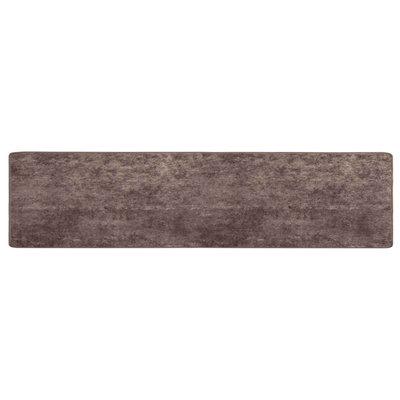 Chodnik dywanowy MARSA Szary 100 x 450 cm Poliester i PVC