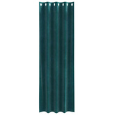 Zasłony zaciemniające 2 pcs Ciemna zieleń 140 x 225 cm Aksamit