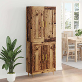 Highboard Stare drewno 69,5 x 34 x 180 cm Drewno inżynieryjne