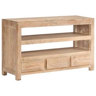 vidaXL Szafka pod TV, drewno akacjowe, 90 x 30 x 55 cm, jasnobrązowa