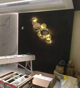 Designerska lampa ścienna LONGII 193cm ADANI AD146