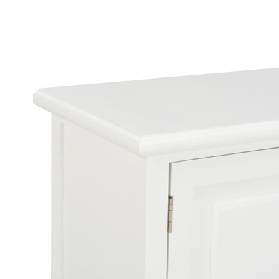 Szafka pod TV, biała, 90x30x40 cm, drewniana vidaXL
