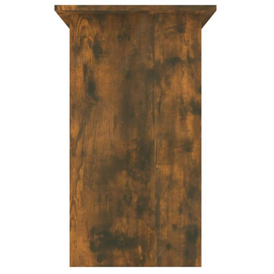 vidaXL Biurko, przydymiony dąb, 80x45x74 cm, materiał drewnopochodny