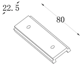 ZŁĄCZKA DO SZYNOPRZEWODU MAGNETYCZNEGO MECHANICAL CONNECTOR ULAC225