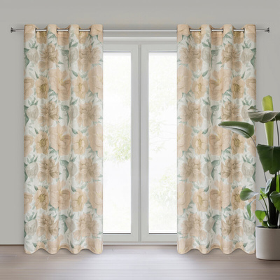 Zasłona Karla naturalna 140x250