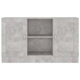 vidaXL Szafka, szarość betonu, 120x30,5x70 cm, materiał drewnopochodny