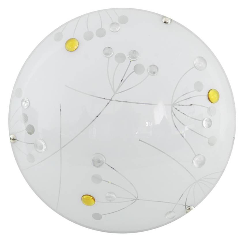 Lampa Sufitowa Candellux Floral 13-49766 Plafon Led 3000K Amber