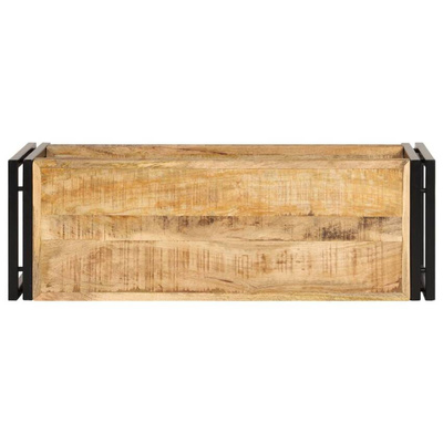 vidaXL Szafka pod TV, 90x30x40 cm, lite drewno mango model standard