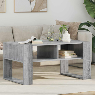 Stolik kawowy Szary Sonoma 92 x 53 x 45 cm Drewno inżynieryjne
