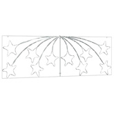 Gwiazda Świąteczna Wielokolorowe 182 x 58 cm PVC