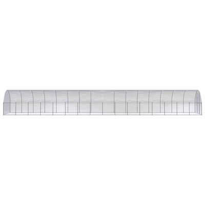 Klatka zewnętrzna dla kurcząt, 3x16x2 m, stal galwanizowana
