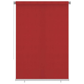 vidaXL Roleta zewnętrzna, 160x230 cm, czerwona, HDPE