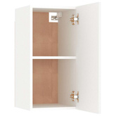 Szafki pod TV, 2 szt., białe, 30,5x30x60 cm