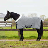 Koc dla Koni Całkowity Jasny Szary 125 cm Polarowy fleece