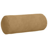 Poduszki Wałkowe 2 pcs Brązowy ? 15 x 40 cm Tkanina sztruksowa