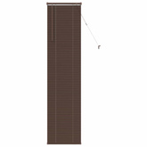 Żaluzja wenecka Ciemnobrązowy ze wzorem 213 x 50 cm 25 mm PVC