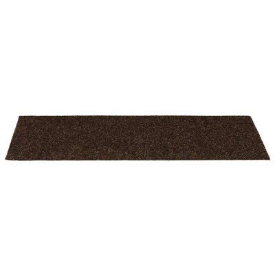 Maty na schody samoprzylepne 15 szt. 60x25 cm Brązowe prostokątne