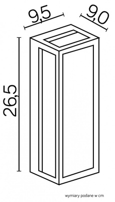 Lampa elewacyjna M1976