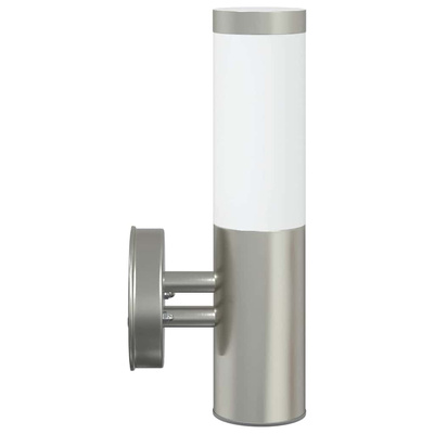 Zewnętrzna lampa ścienna 2 pcs Srebrny 15 x 7,5 x 33 cm