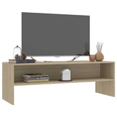 vidaXL Szafka pod TV, dąb sonoma, 120x40x40cm, materiał drewnopochodny