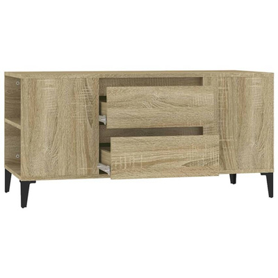vidaXL Szafka pod TV, dąb sonoma, 102x44,5x50 cm