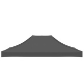 Dach do namiotu imprezowego, 4 x 3 m, antracytowy, 270 g/m?