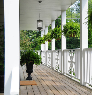 Lampa ogrodowa wisząca K-8221 z serii MIAMI