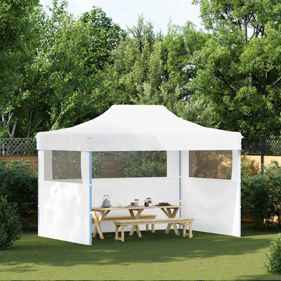 vidaXL Profesjonalny, składany namiot imprezowy, 3 ściany, 3x4 m, stal