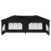 Namiot imprezowy rozkładany 575 x 288 x 245 cm antracytowy