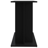 Szafka pod akwarium, czarna, 80x35x60 cm