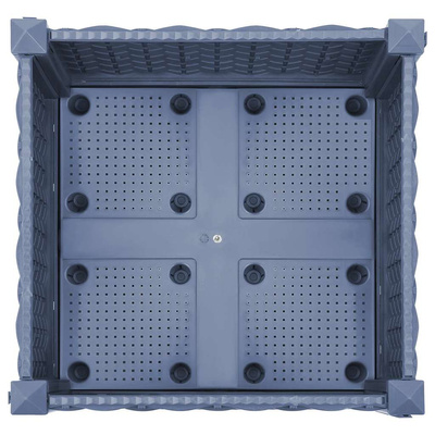 vidaXL Donica do podniesionej rabaty, 40x40x23 cm, polipropylen