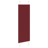 Roleta plisowana Bordowy Czerwony 45x150 cm Szerokość tkaniny