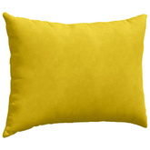Poduszki na sofę 2 pcs Żółty 70 x 50 cm Tkanina sztruksowa