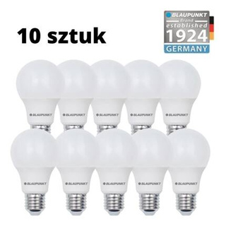 Zestaw 10 sztuk - Blaupunkt Żarówki LED E27 8,5W barwa naturalna